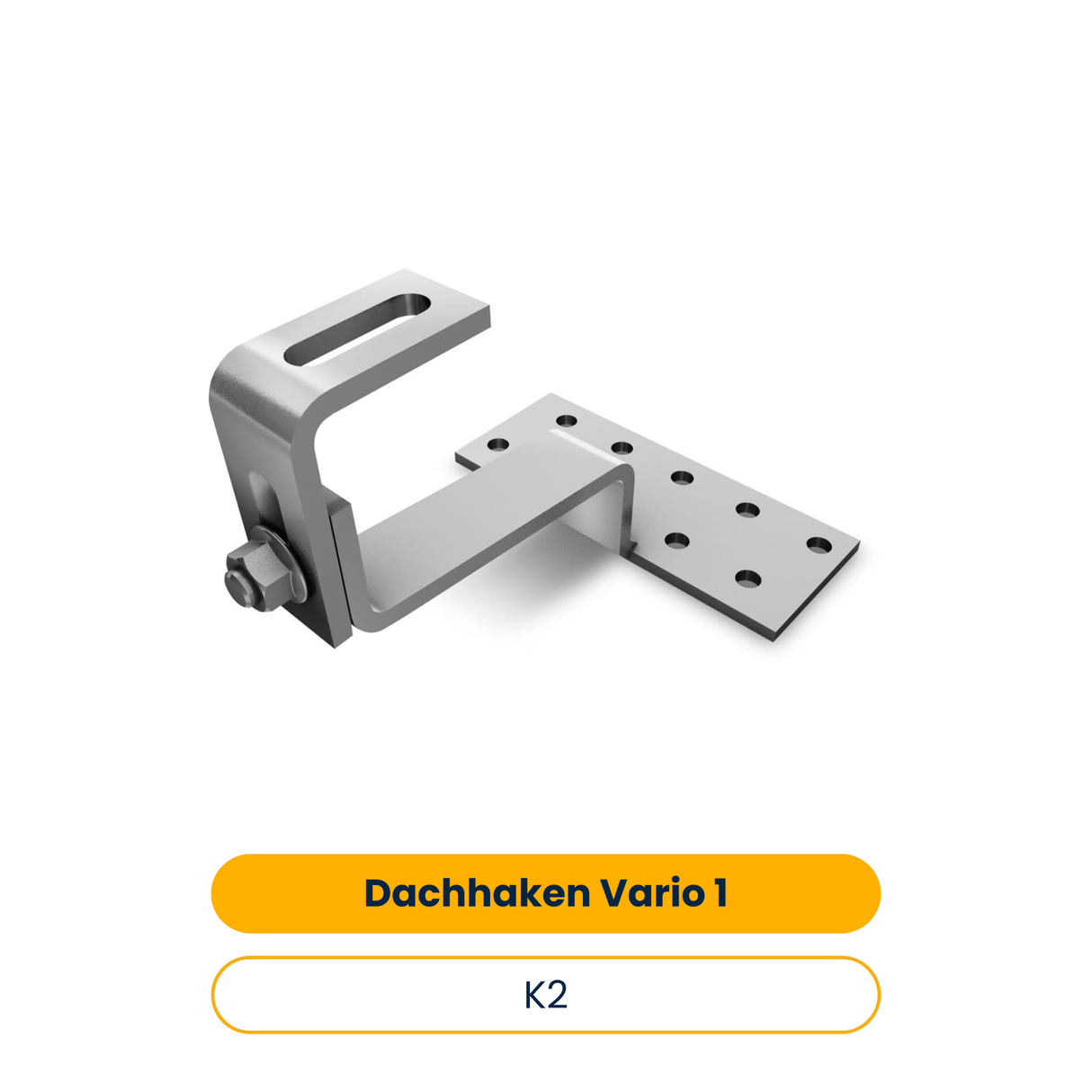K2 Crochet de toit Vario 1 (Réf. 1000125)