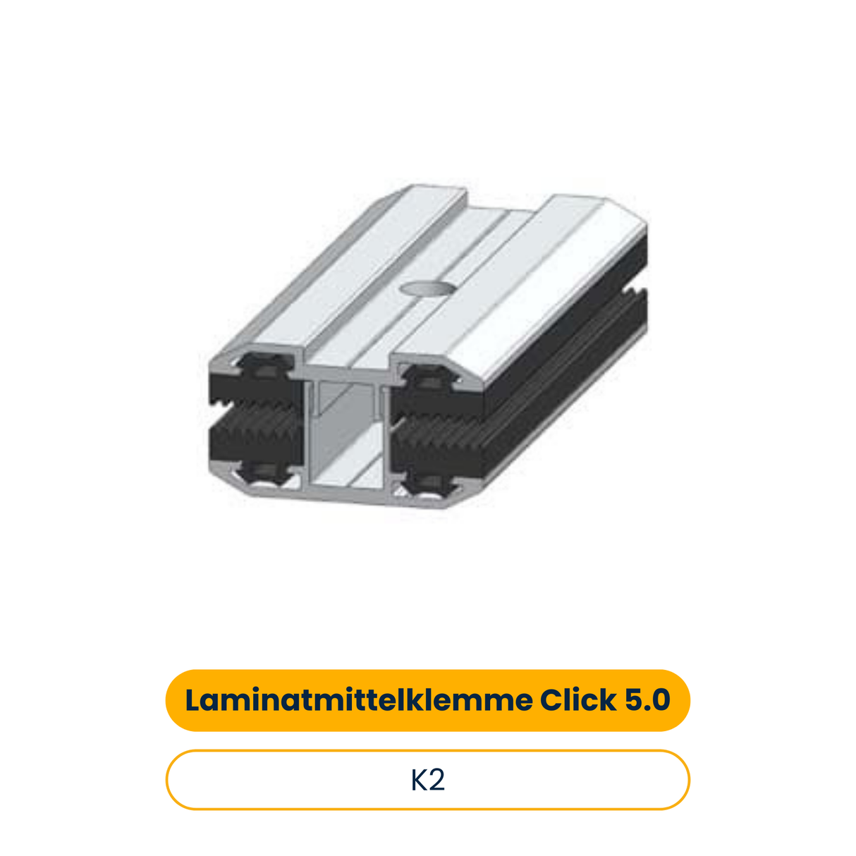 K2 Laminatmittelklemme Click 5.0 (Art.-Nr. 1002561)