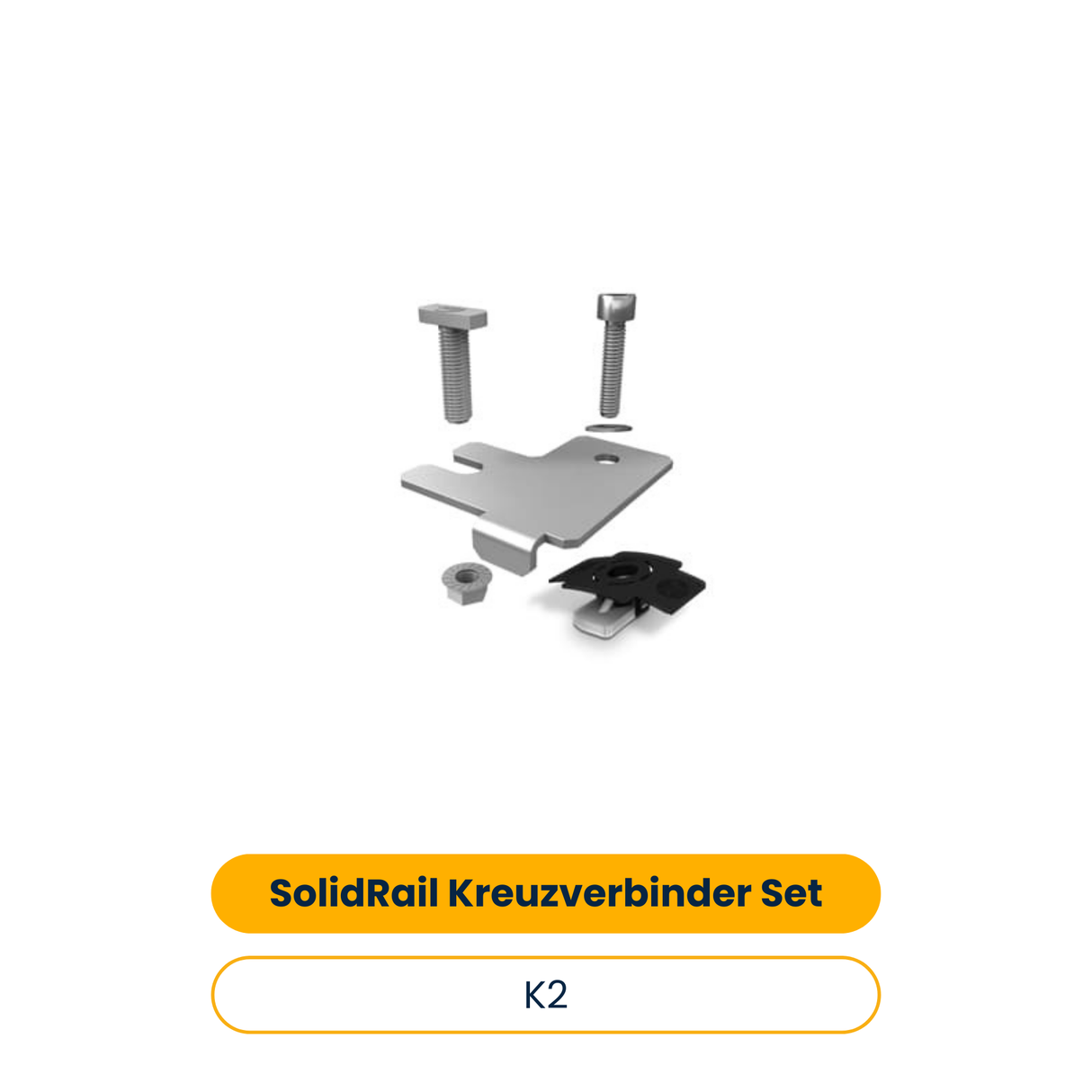K2 SolidRail Kreuzverbinder Set (10 Stk.) (Art.-Nr. 1004110)
