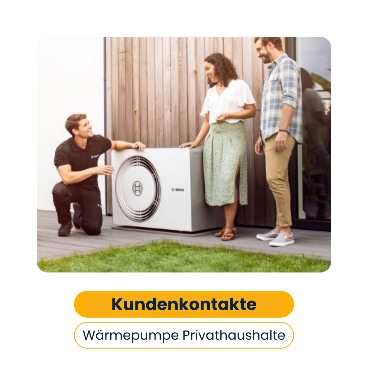 Kundenkontakte - WP / Wärmepumpe Privathaushalte