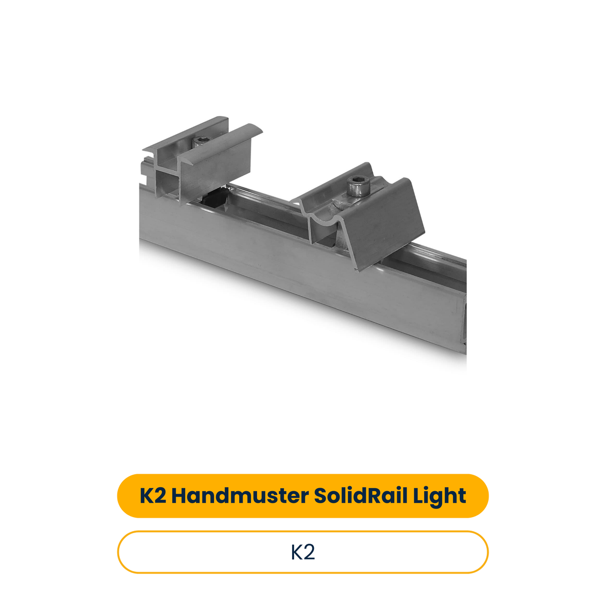 K2 Handmuster SolidRail Light (Art.-Nr. 2000290)