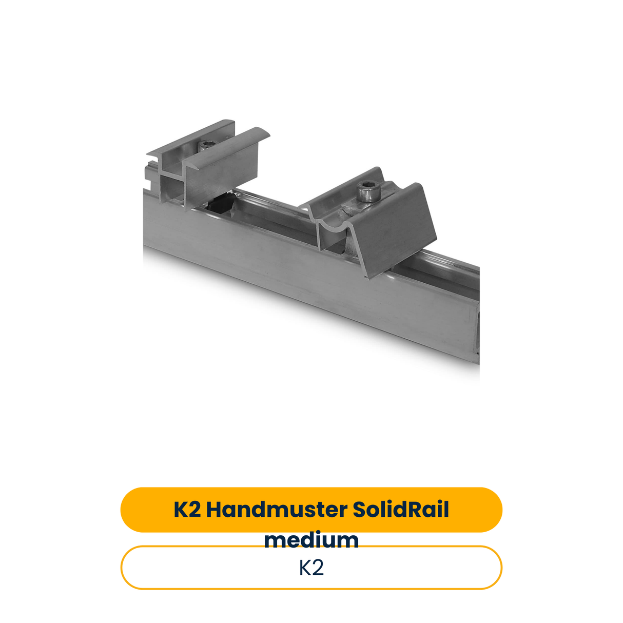 K2 Handmuster SolidRail medium (Art.-Nr. 2000291)