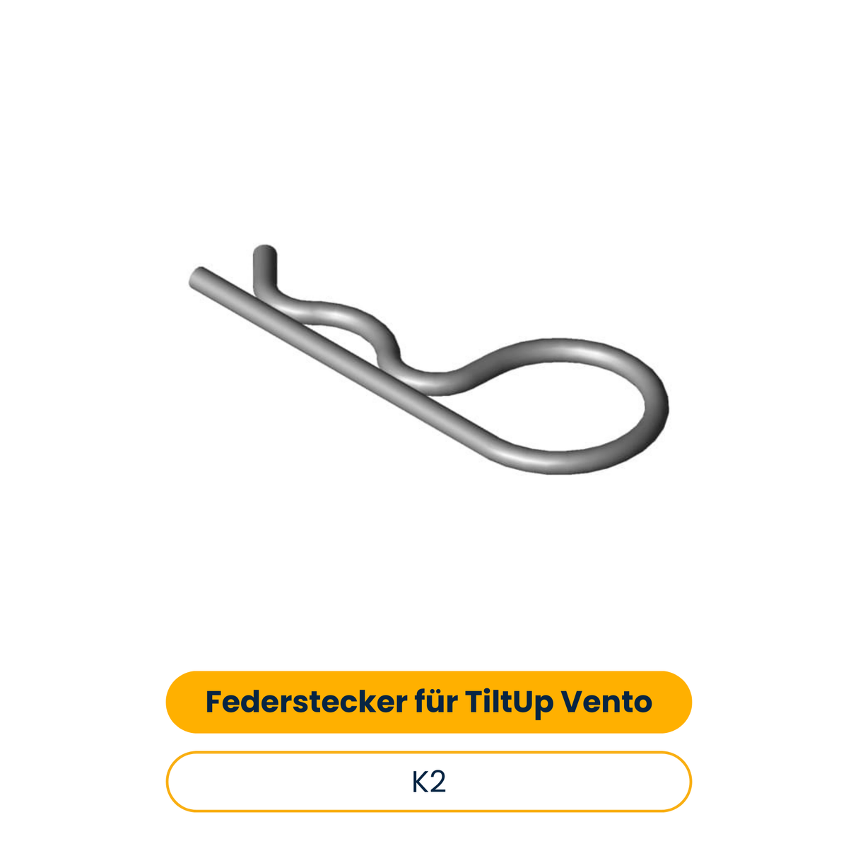 K2 Federstecker für TiltUp Vento (100 Stk.) (Art.-Nr. 2001196)