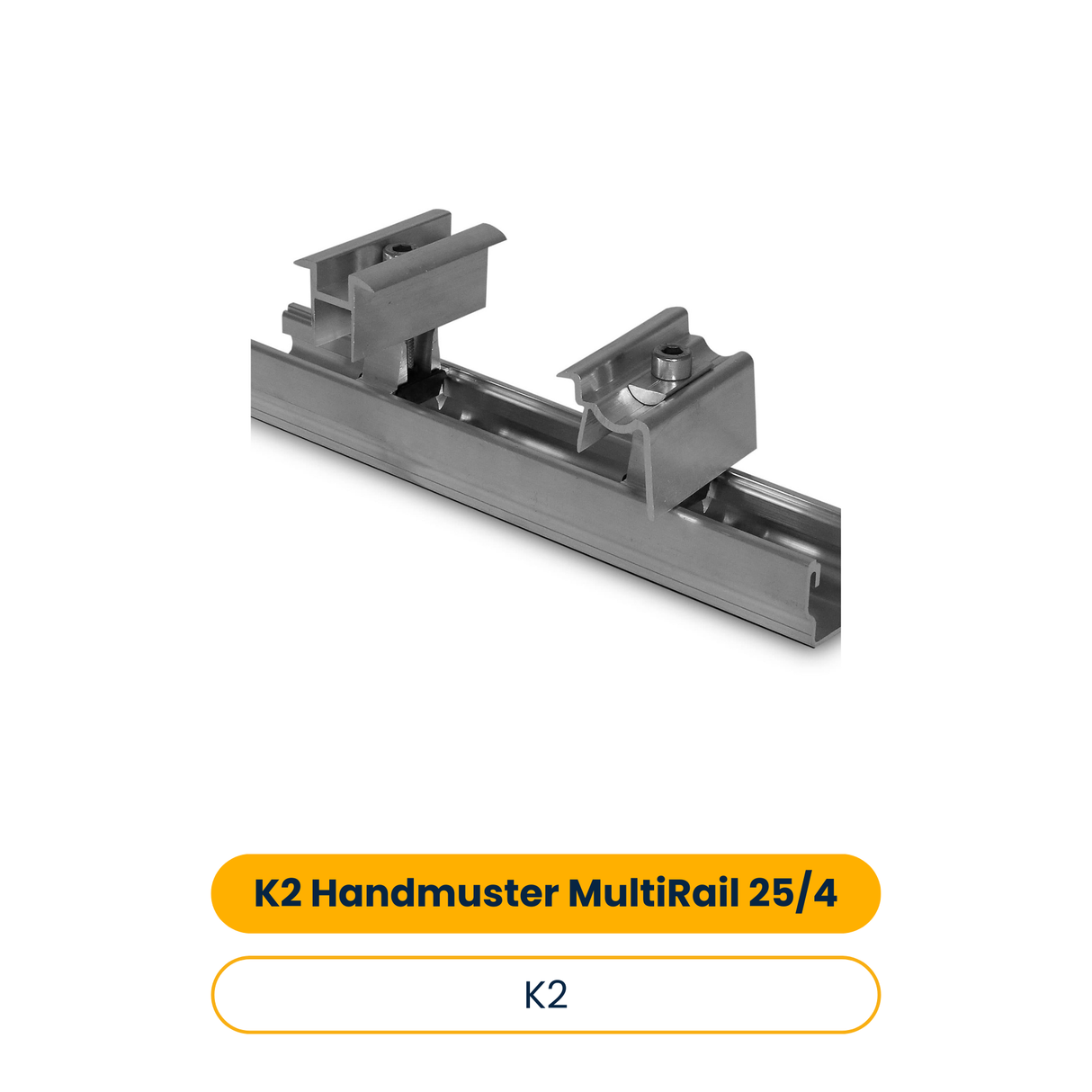 K2 Handmuster MultiRail 25/4 (Art.-Nr. 2001381)