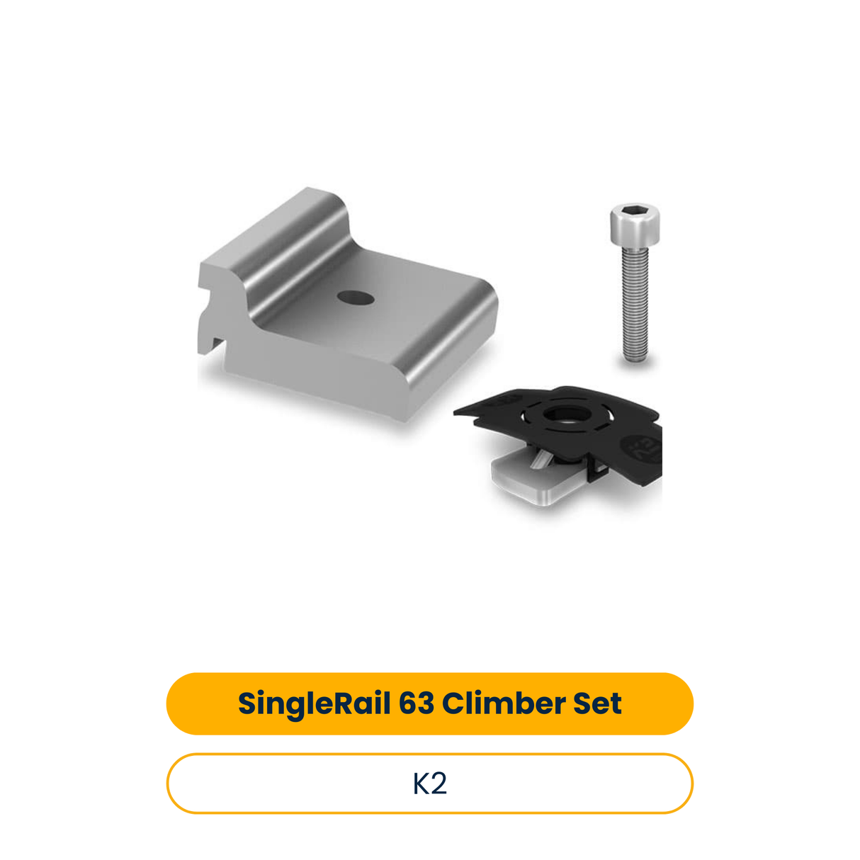 K2 SingleRail 63 Climber Set (10 Stk.) (Art.-Nr. 2001626)