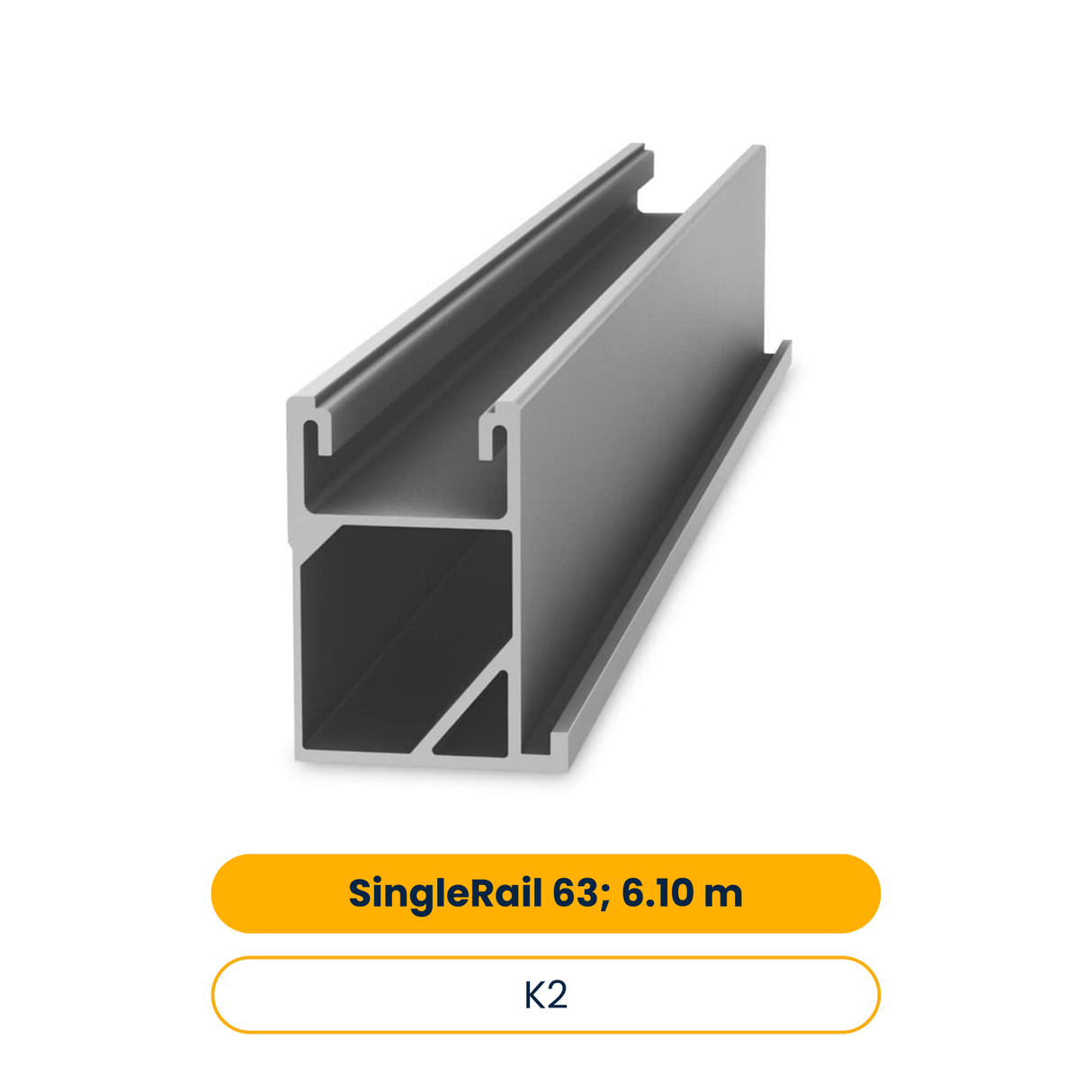 K2 SingleRail 63; 6.10 m (Art.-Nr. 2001851)