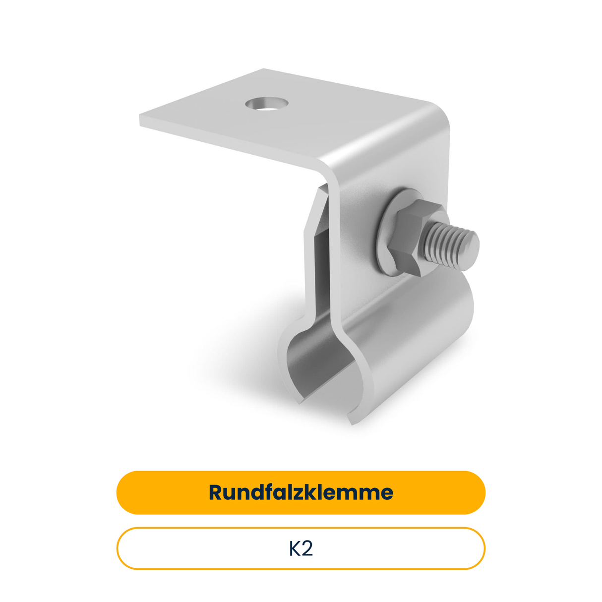 K2 borne à emboîtement rond; SolidRail (Art.-Nr. 2001853)