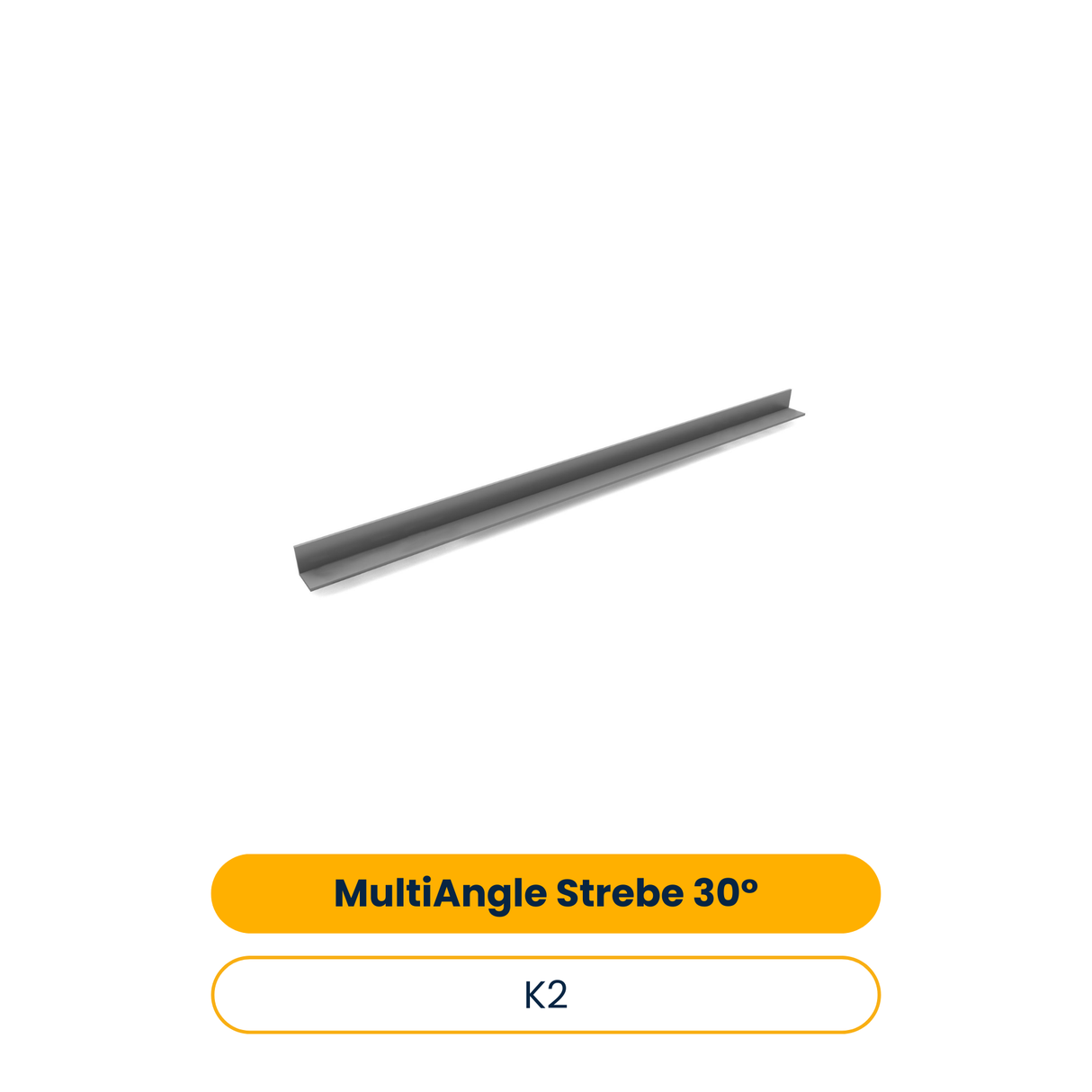 K2 MultiAngle Strebe 30° (Art.-Nr. 2002056)