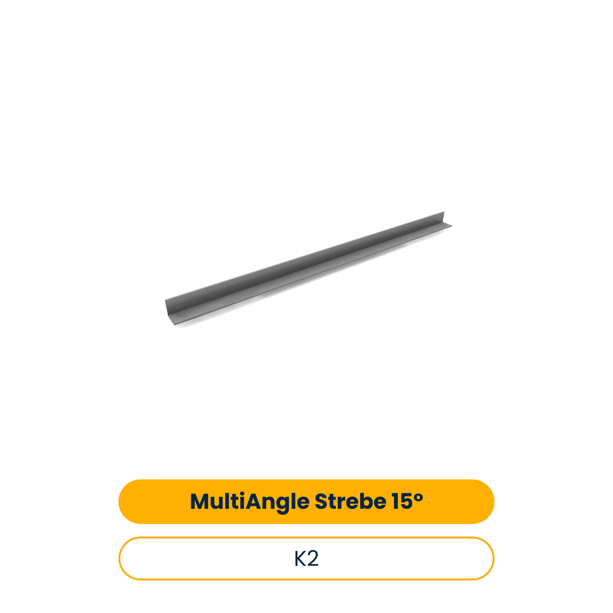 K2 MultiAngle Strebe 15° (Art.-Nr. 2002507)
