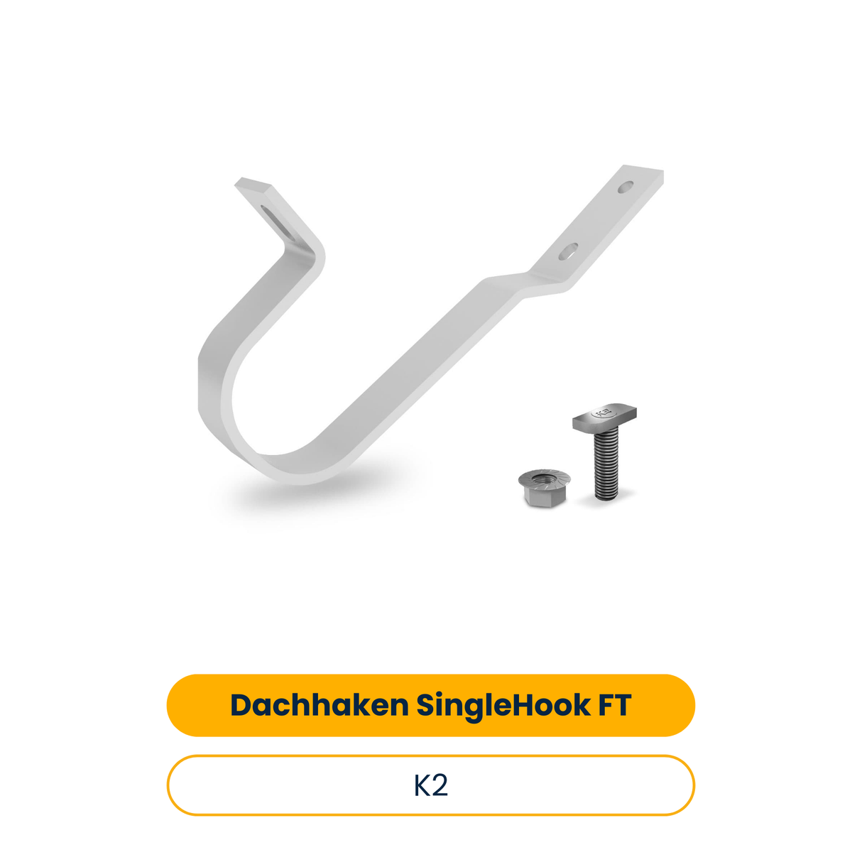 K2 Crochet de toit SingleHook FT (Réf. 2002568)