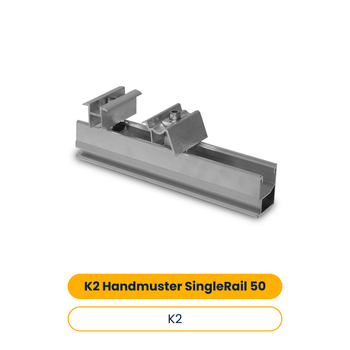 K2 Handmuster SingleRail 50 (Art.-Nr. 2002606)