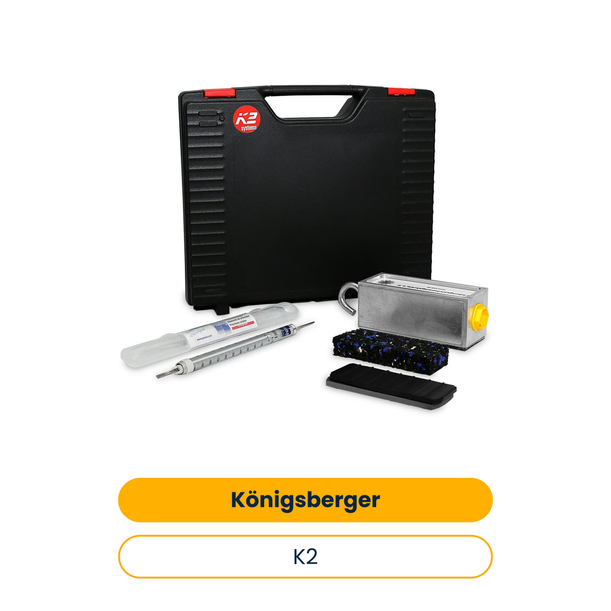 K2 Königsberger Reibwertermittlungsklotz (Art.-Nr. 2002620)