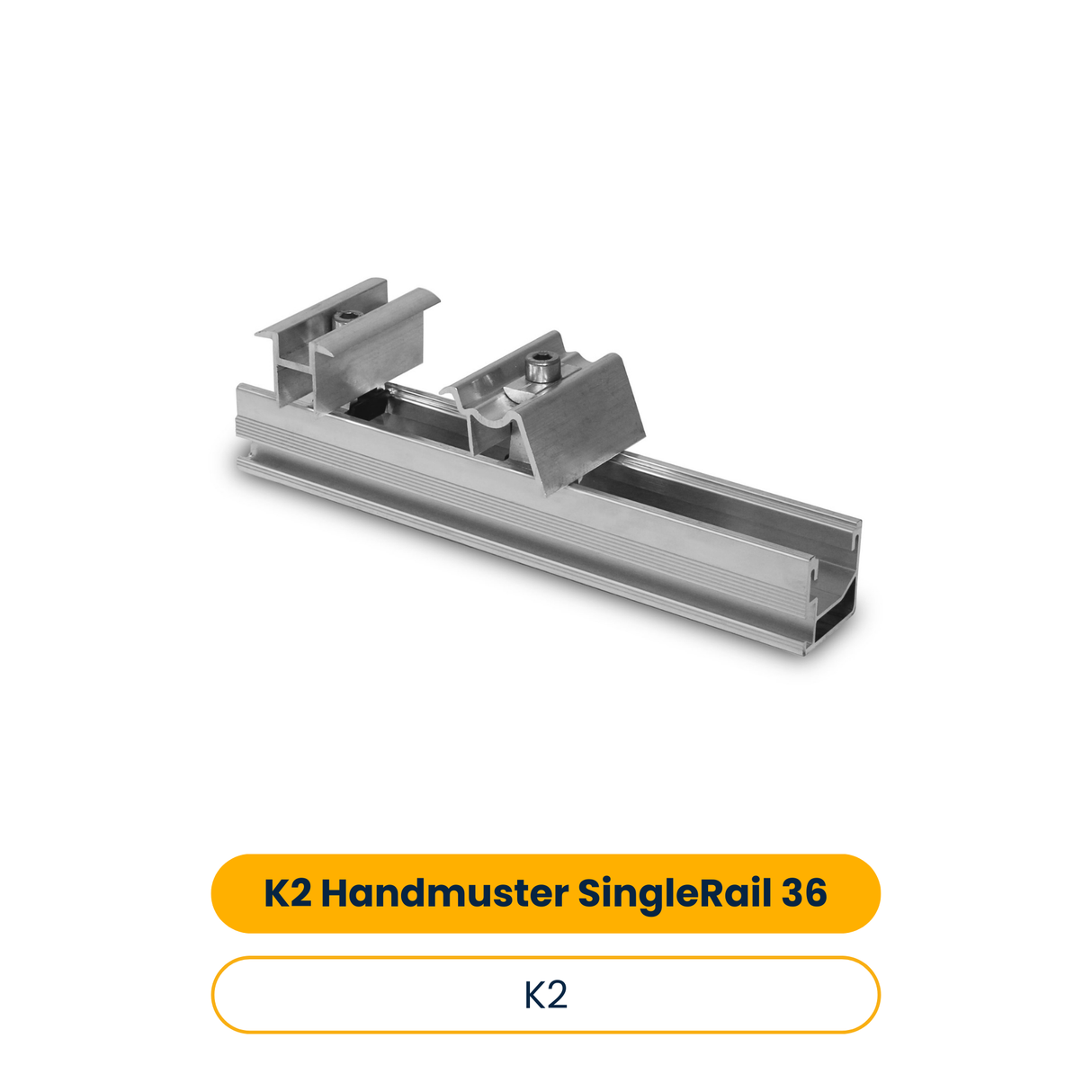 K2 Handmuster SingleRail 36 (Art.-Nr. 2002648)