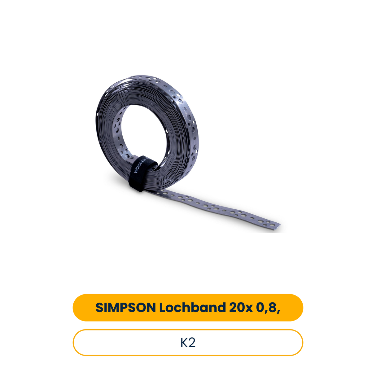 K2 SIMPSON Lochband 20x 0,8, Rolle à 10m (Art.-Nr. 2002735)