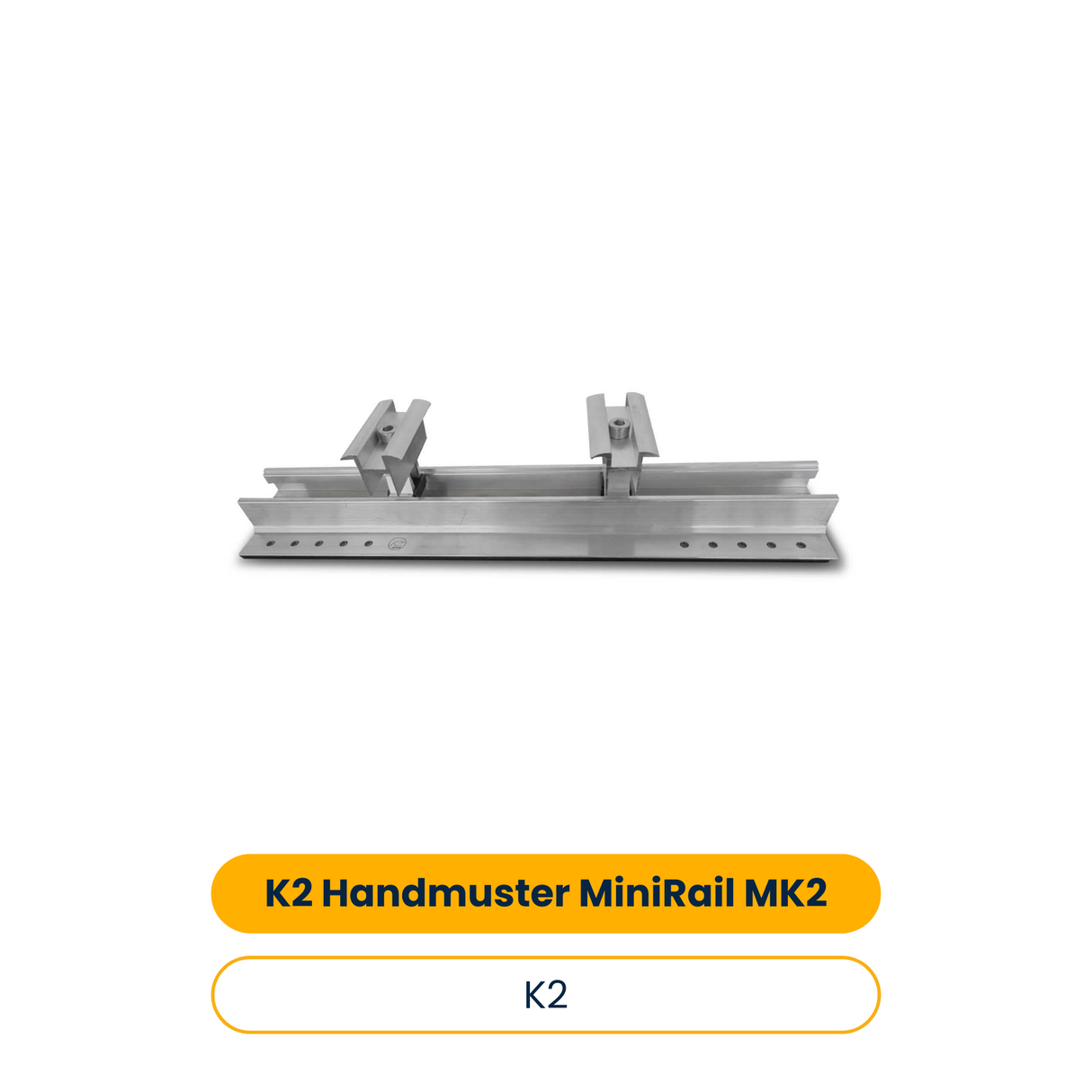 K2 Handmuster MiniRail MK2 (Art.-Nr. 2003515)