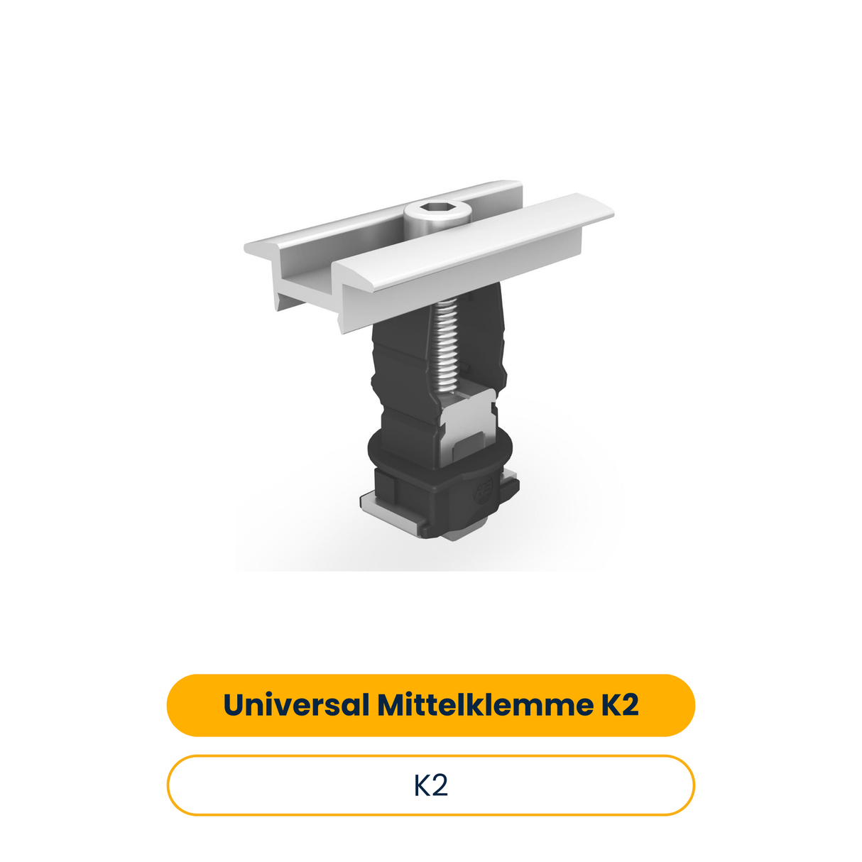K2 Universal Mittelklemme Clamp 25-40 mm (Art.-Nr. 2004146)