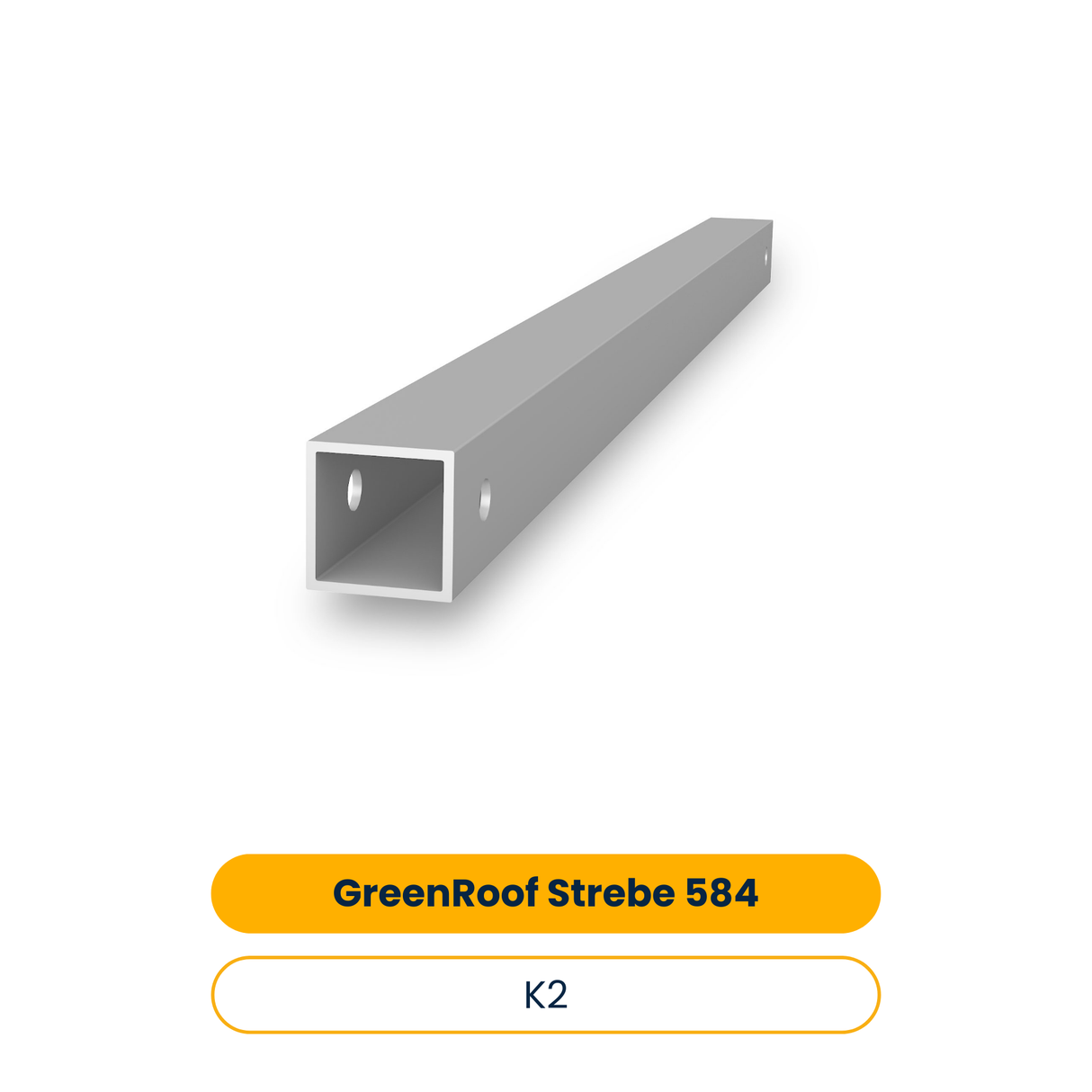 K2 GreenRoof Strebe 584 (Art.-Nr. 2004188)