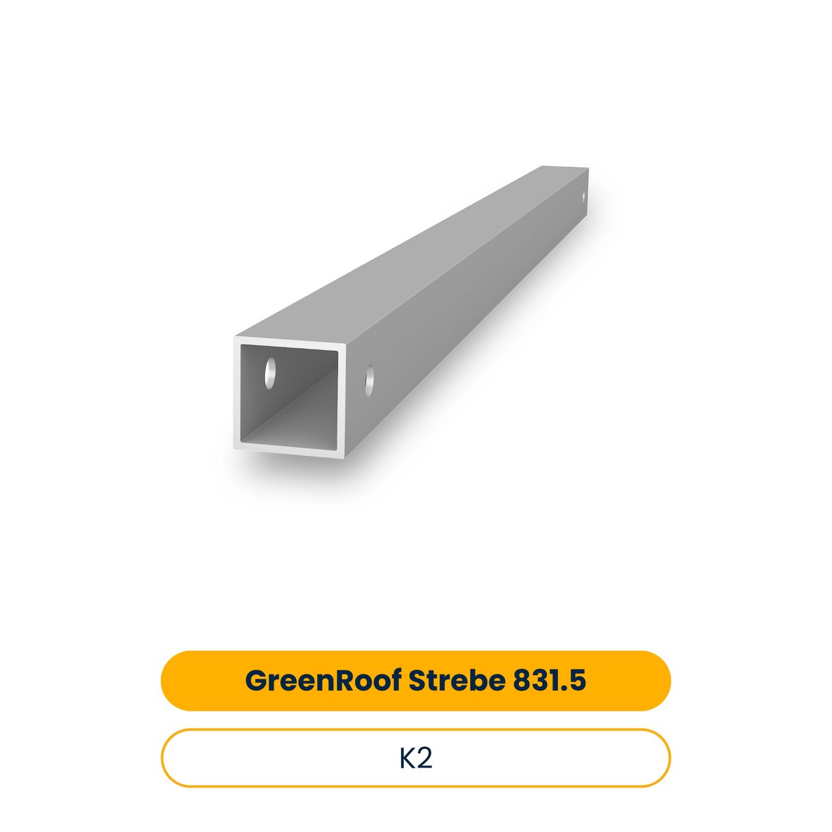 K2 GreenRoof Strebe 831.5 (Art.-Nr. 2004191)