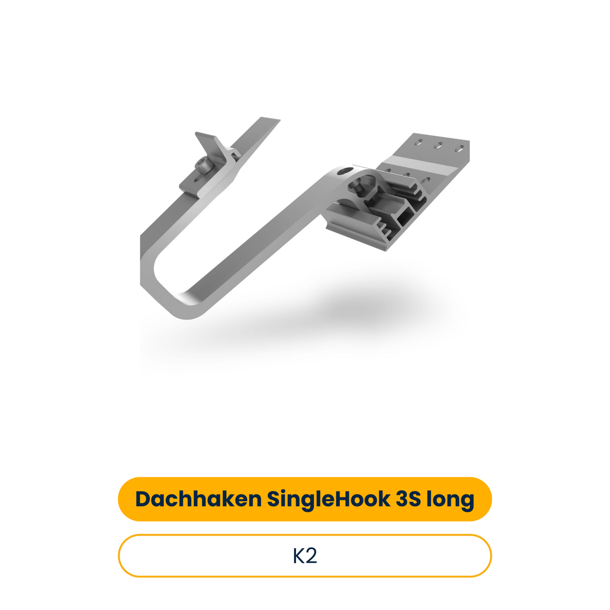 K2 Crochet de toit SingleHook 3S long (Réf. 2004222)