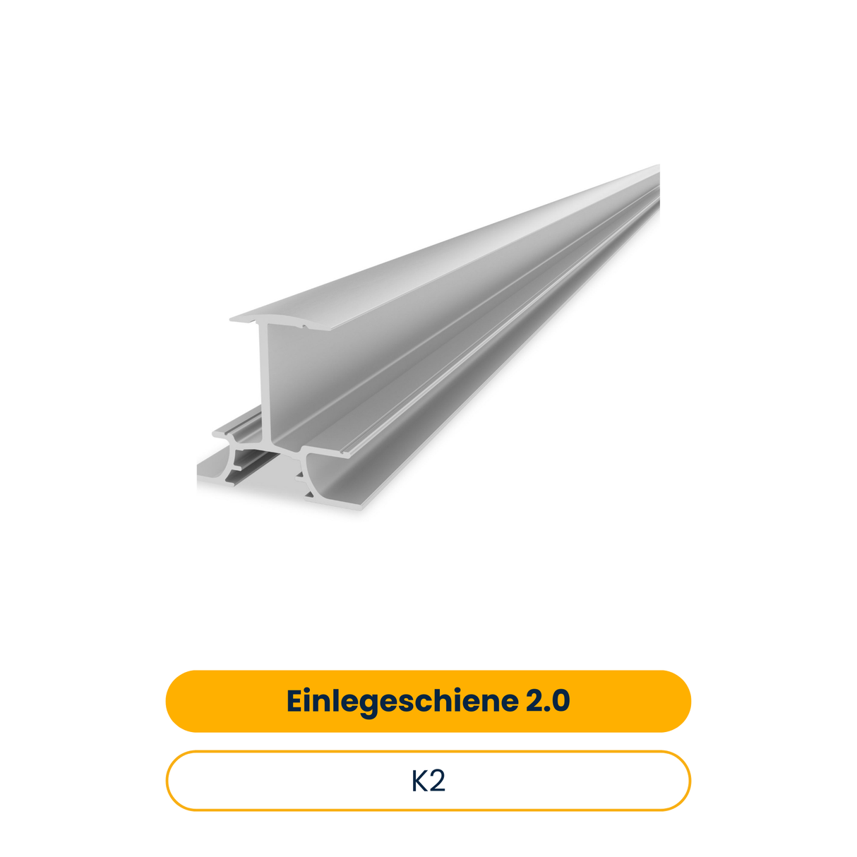 K2 InsertionRail 2.0 – 30; 5.70 m (Art.-Nr. 2004339)