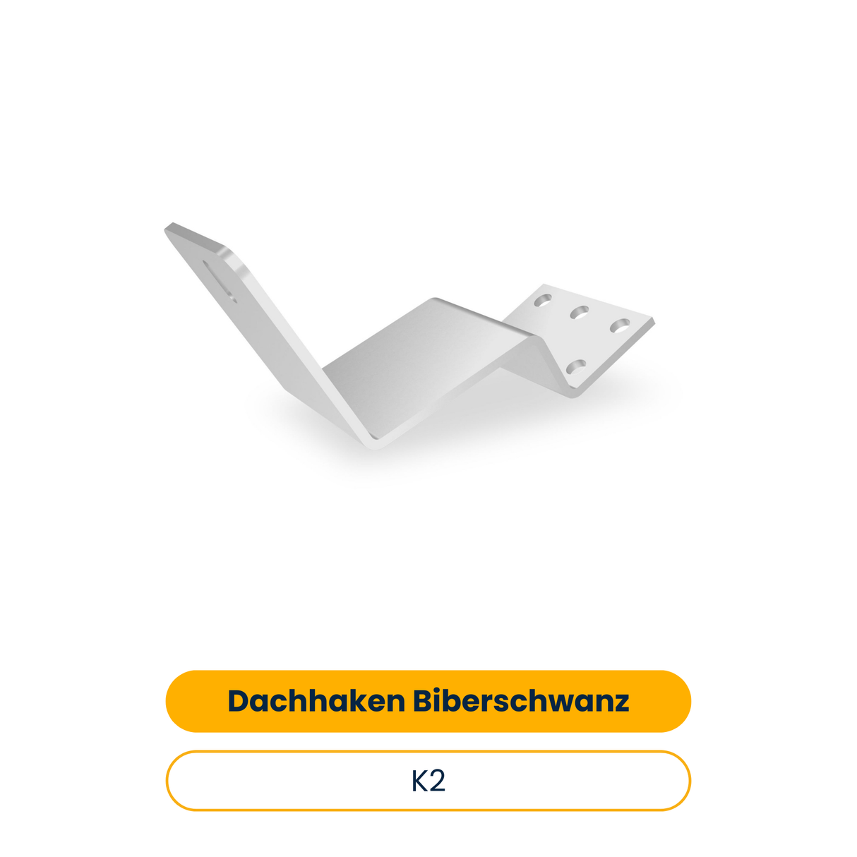 K2 Dachhaken Biberschwanz SingleRail (Art.-Nr. 2004416)