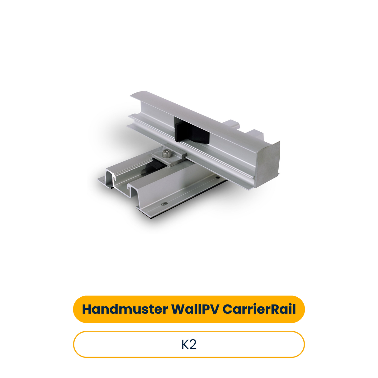 K2 Handmuster WallPV CarrierRail (Art.-Nr. 2004467)