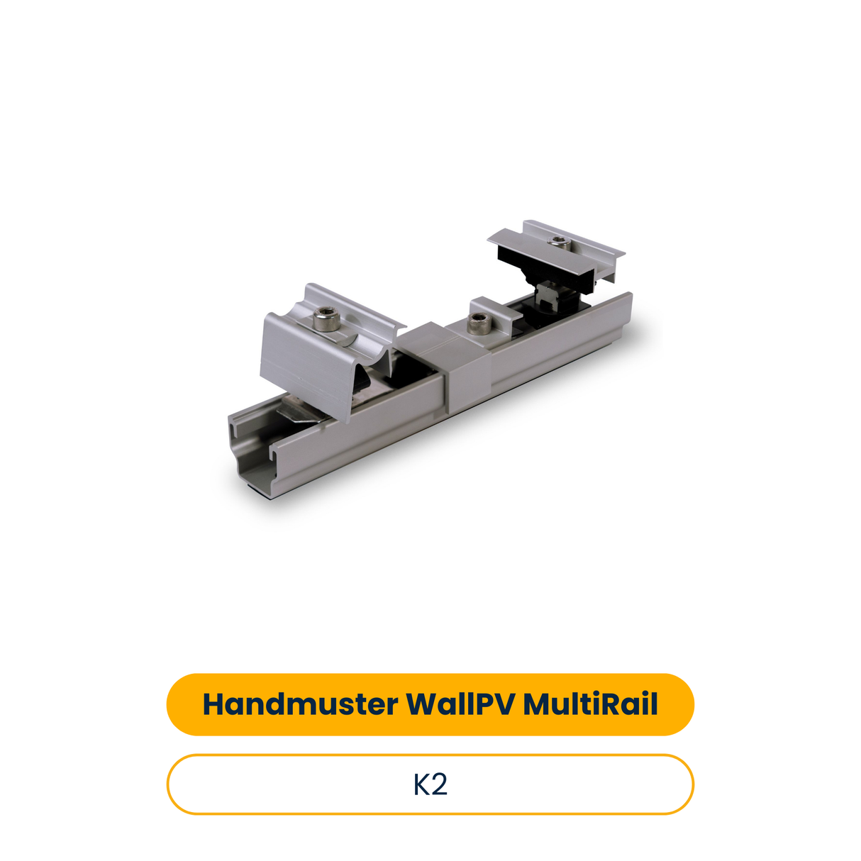 K2 Handmuster WallPV MultiRail Clamp (Art.-Nr. 2004468)