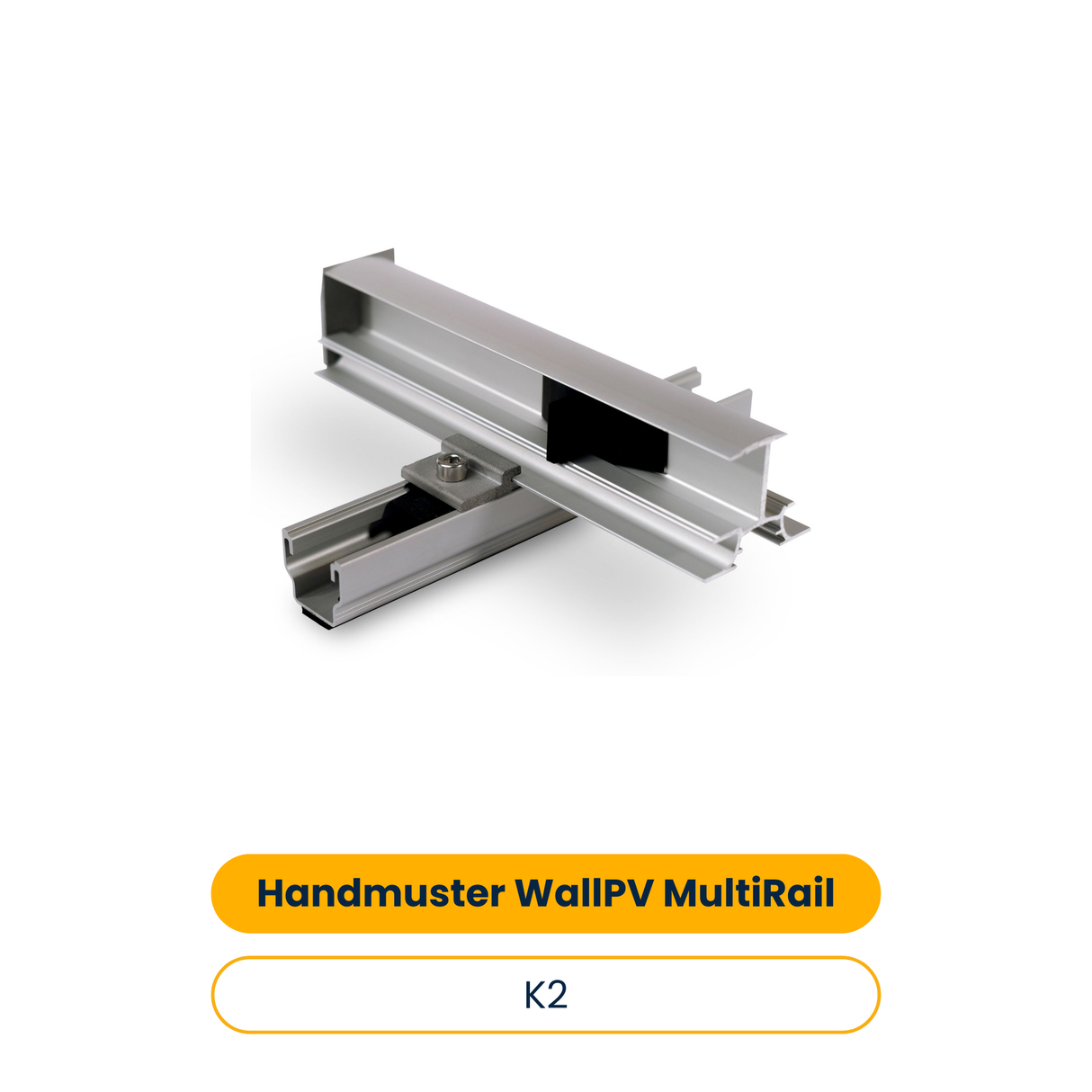 K2 Handmuster WallPV MultiRail Ins.Rail (Art.-Nr. 2004469)