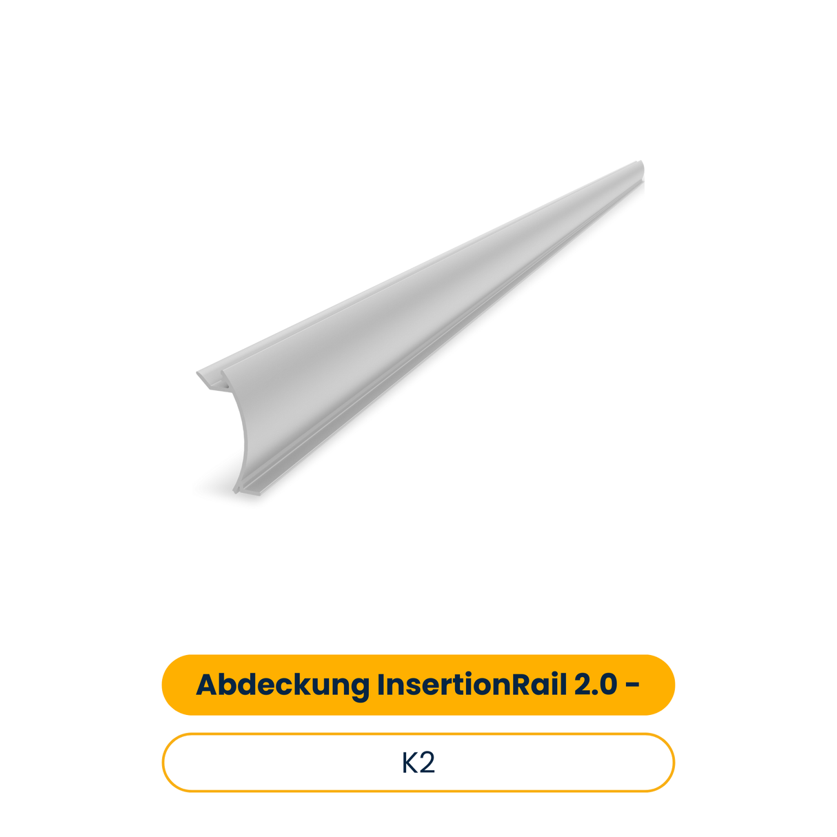 K2 InsertionRail 2.0 Cover 30; 2.85 m (Art.-Nr. 2004680)