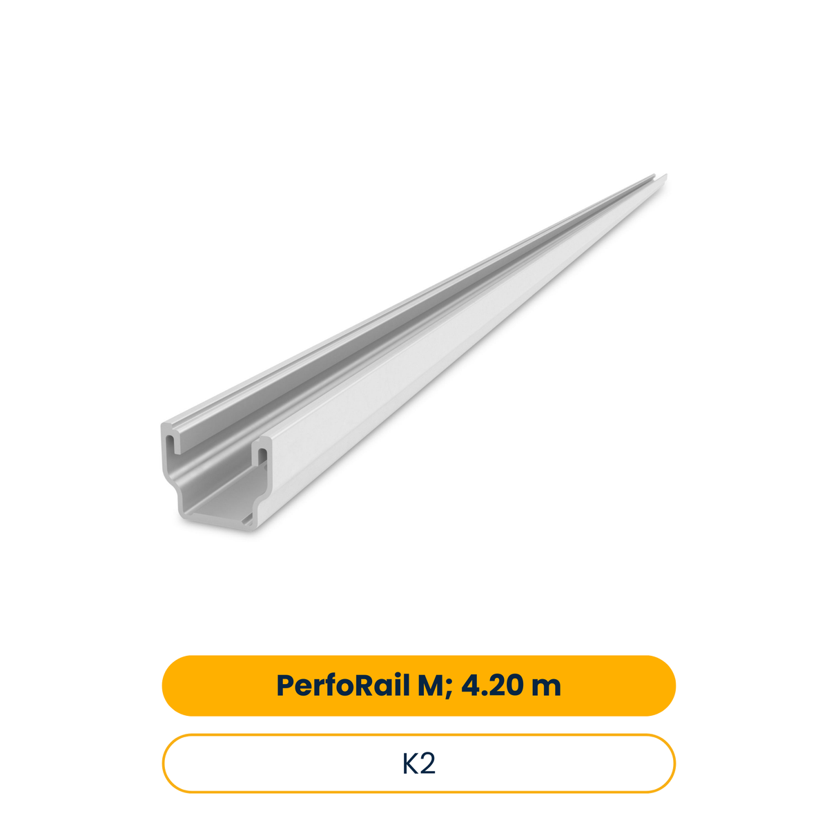K2 PerfoRail M; 4.20 m (Art.-Nr. 2004698)