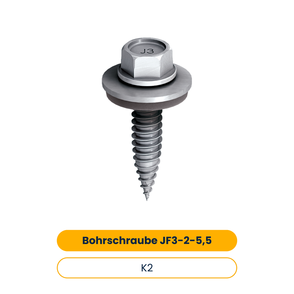 K2 Bohrschraube JF3-2-5,5 - Hersteller EJOT (500 Stk.) (Art.-Nr. 2005033)