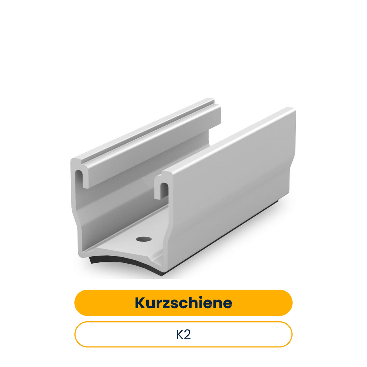 K2 MultiRail 10 CSM Kurzschiene (Art.-Nr. 2004209)
