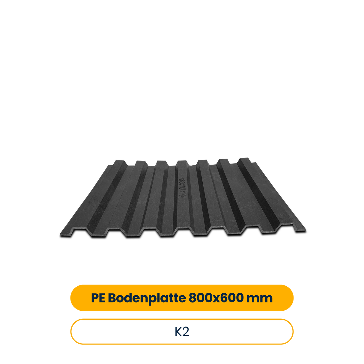 K2 PE Bodenplatte 800x600mm (Art.-Nr. 2004143)