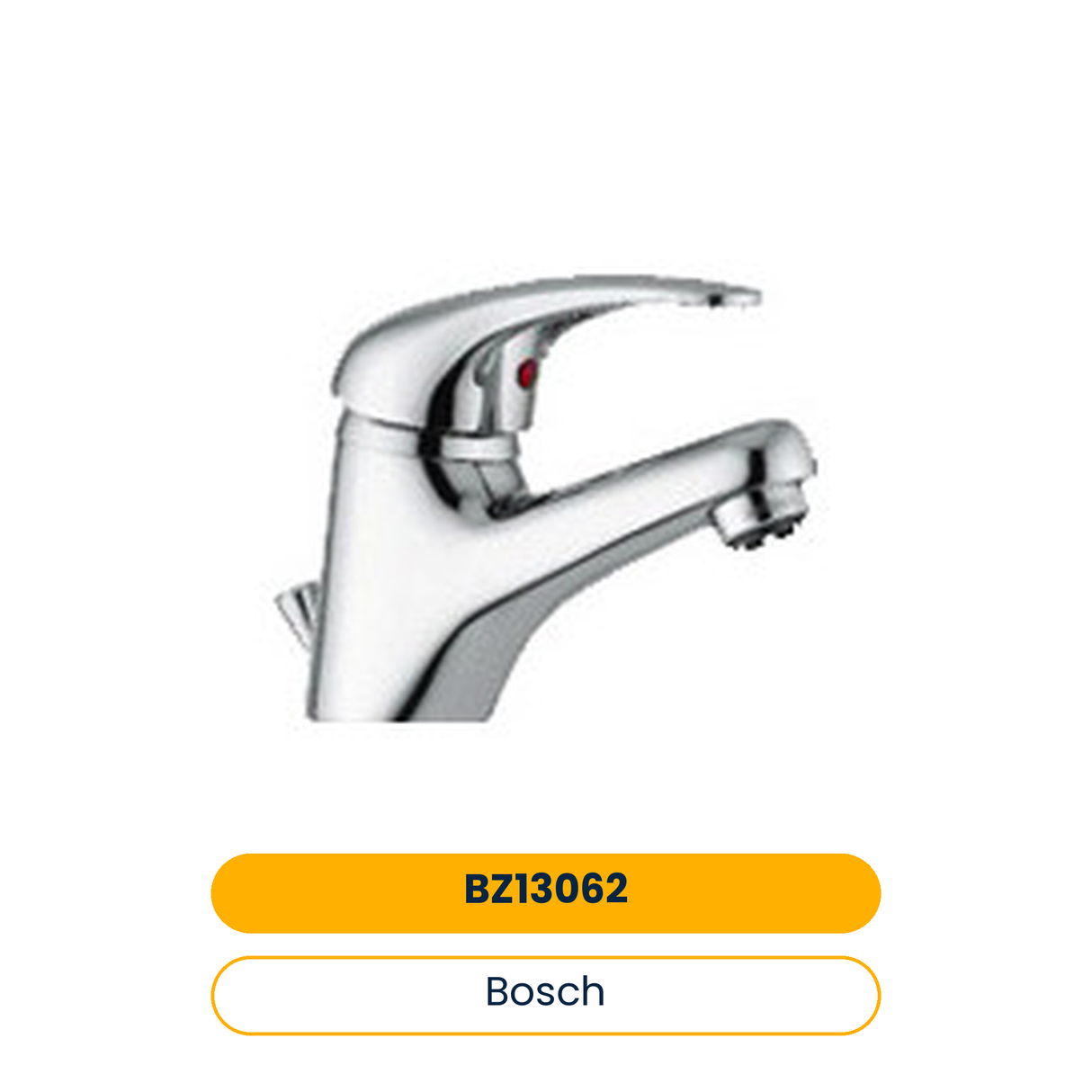 BOSCH Installationszubehör BZ 13062 Einhebel-Waschtischarmatur, verchromt (Art.-Nr. 7736504336)