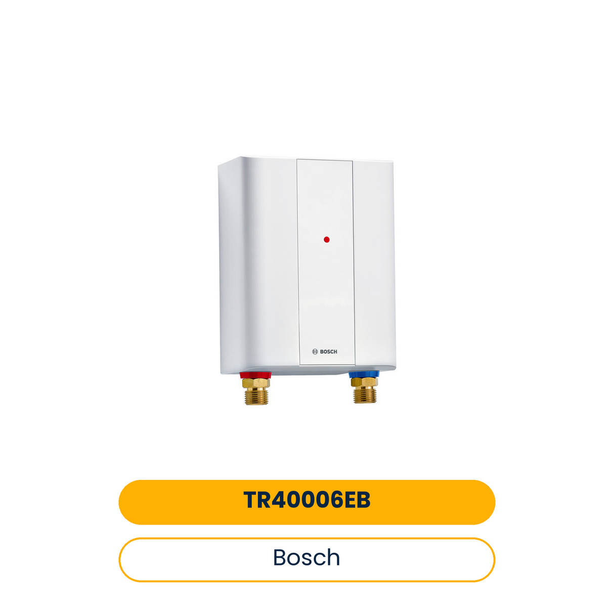 BOSCH Kleindurchlauferhitzer TR4000 6 EB 185x140x88, elektron., 6,0kW, Übertisch (Art.-Nr. 7736504692)