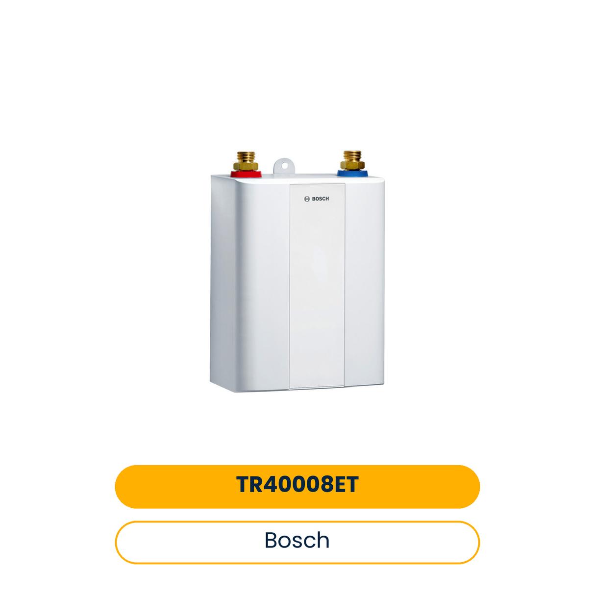 BOSCH Kleindurchlauferhitzer TR4000 8 ET 185x140x88, elektron., 7,2kW, Untertisch (Art.-Nr. 7736504693)