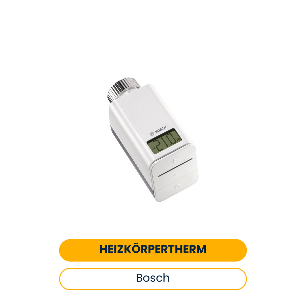 BOSCH Thermostat radio pour radiateur THR Connexion appareils avec UI800 et K40 RF (Réf. 7738114014)