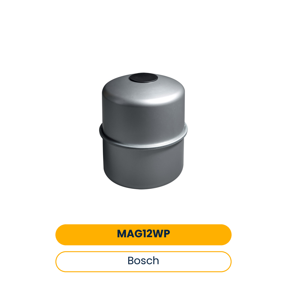 BOSCH Zub. für Solewärmepumpen MAG 12 WP Sole-Ausdehnungsgefäß, 12L/0,5, Silber (Art.-Nr. 7738344524)