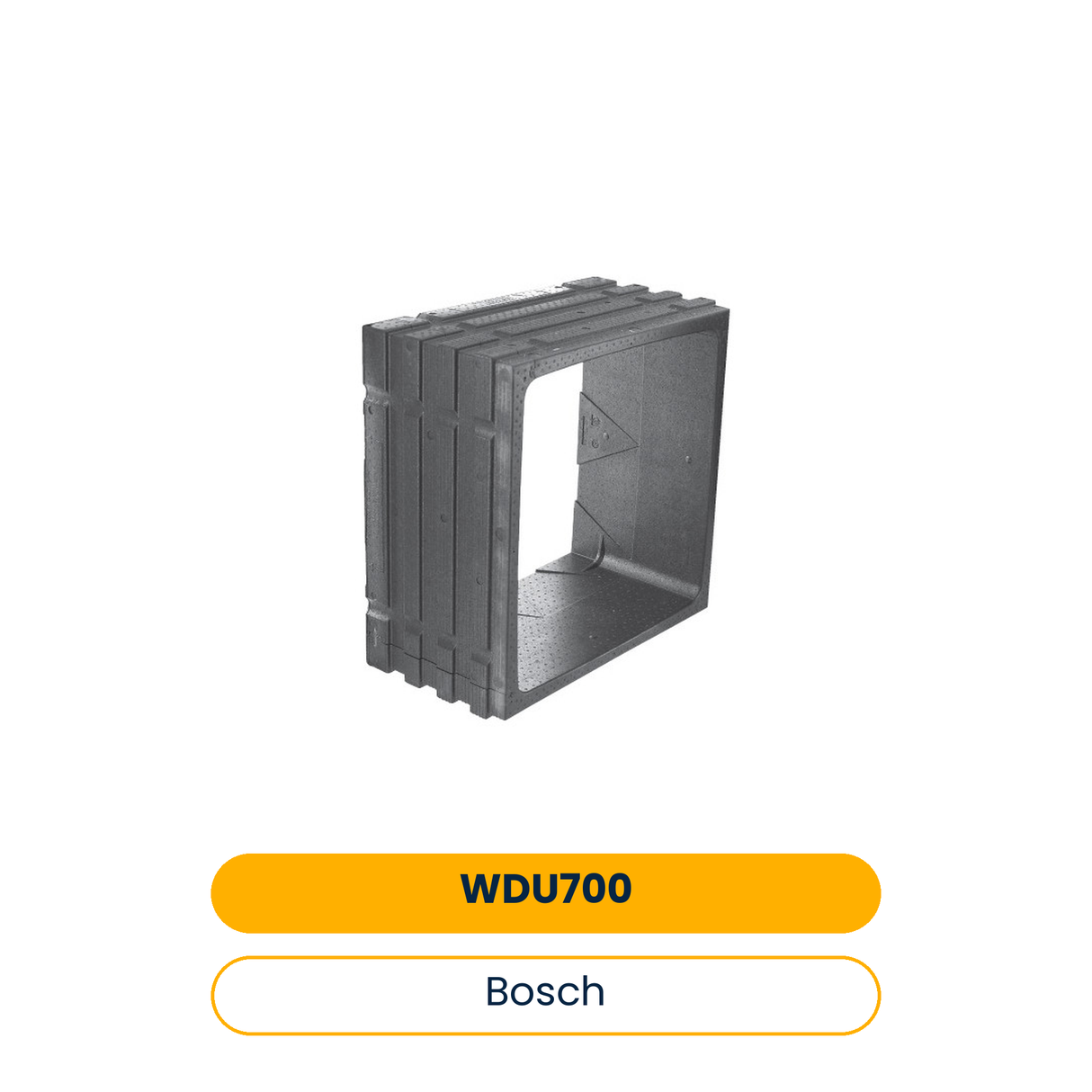 BOSCH Zub. für Luftwärmepumpen WDU 700 Wanddurchführung 420x800x800, 12kg (Art.-Nr. 7738600164)