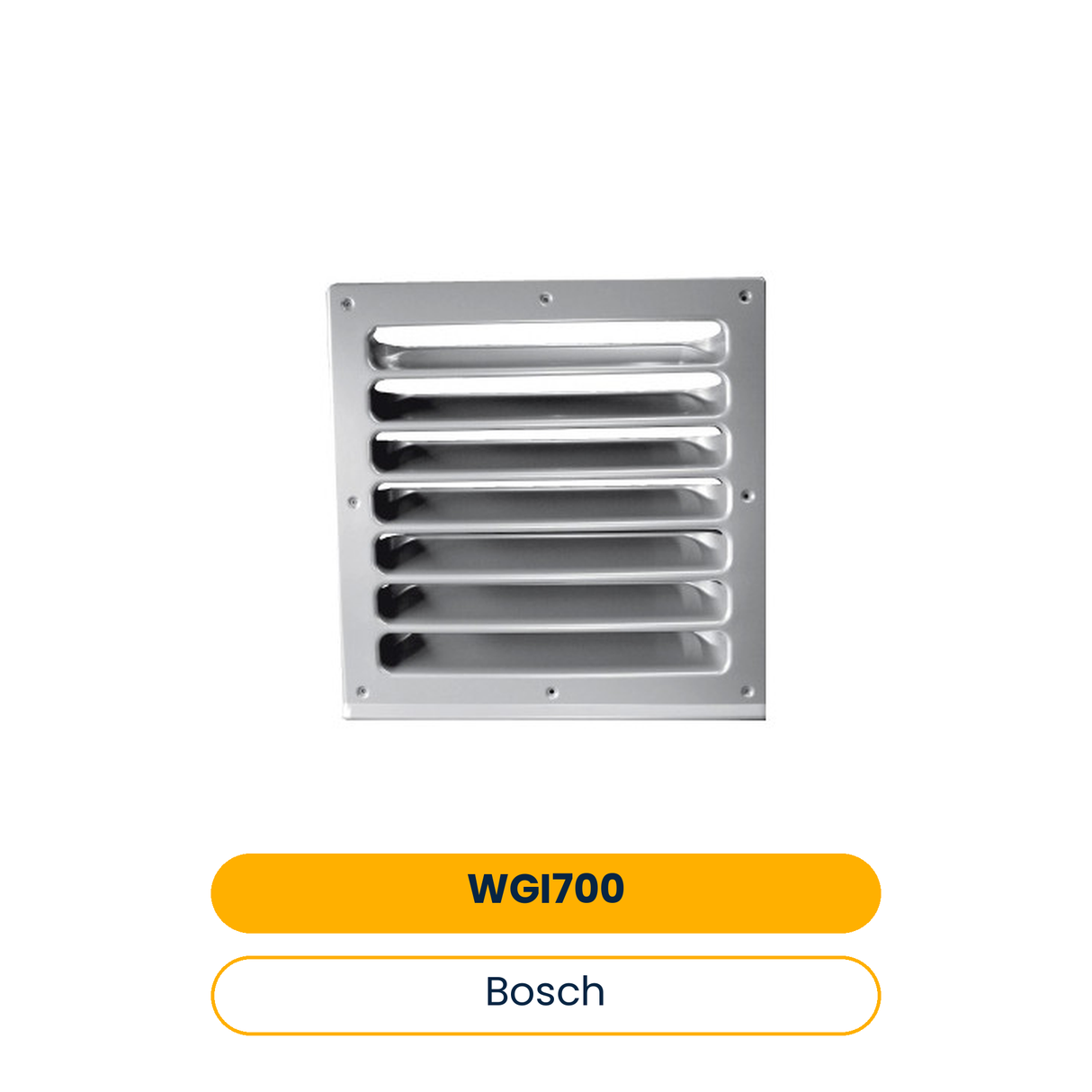 BOSCH Zub. für Luftwärmepumpen WGI 700 Wetterschutzgitter Luftkanal 845x105x850 (Art.-Nr. 7738600167)
