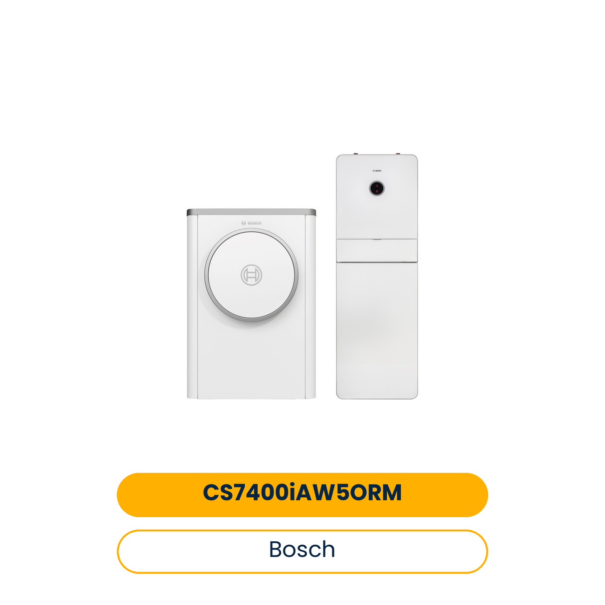 BOSCH Luft/Wasser-Wärmepumpe Compress CS7400i AW 5 ORM, außen, Kompaktmodul (Art.-Nr. 7739618575)