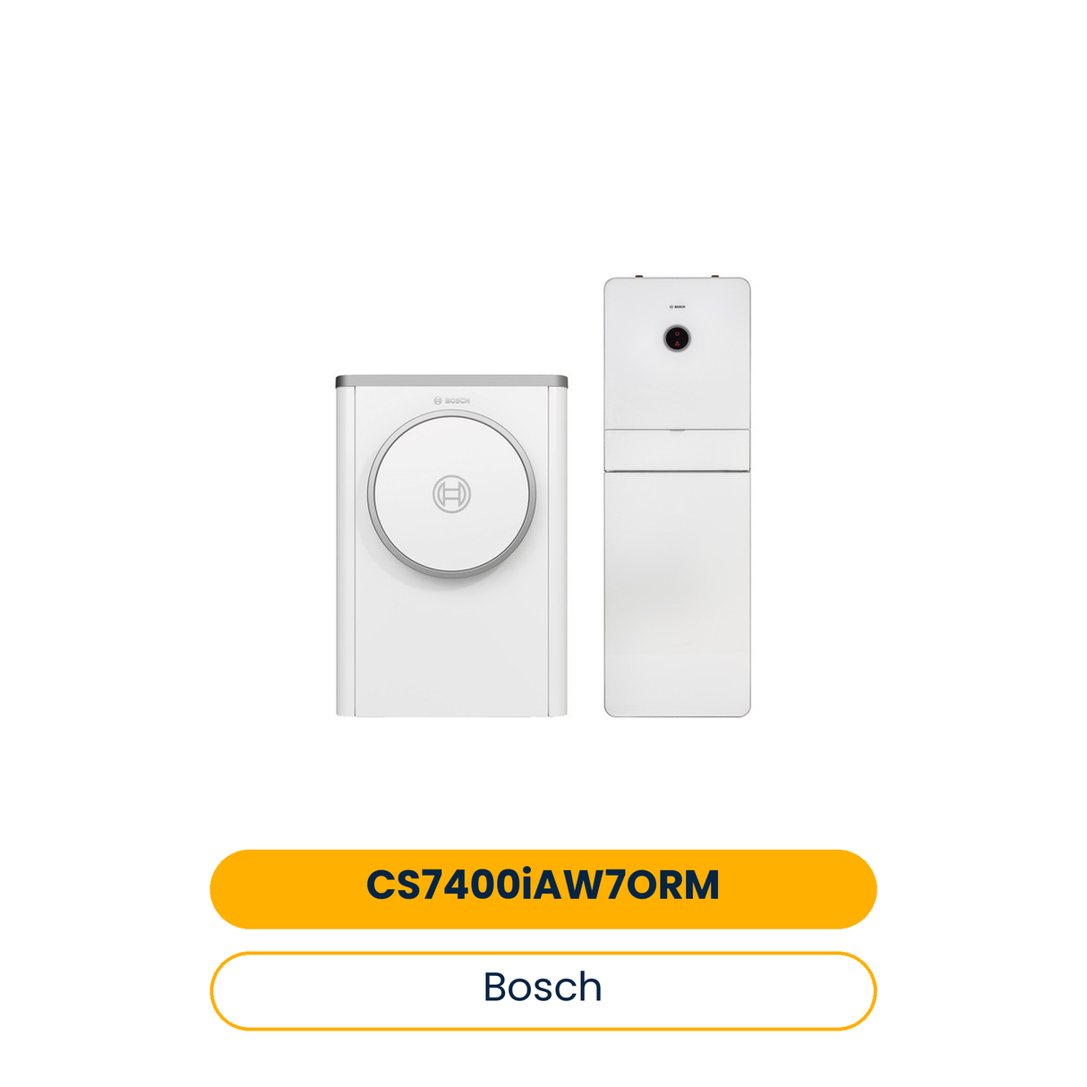 BOSCH Luft/Wasser-Wärmepumpe Compress CS7400i AW 7 ORM, außen, Kompaktmodul (Art.-Nr. 7739618578)