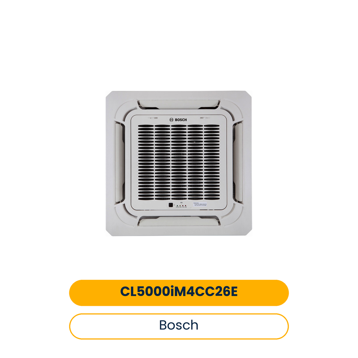 BOSCH Climatisation CL5000iM 4CC 26 E Split unité intérieure cassette plafonnière 2,6 kW (Art.-Nr. 7739622252)