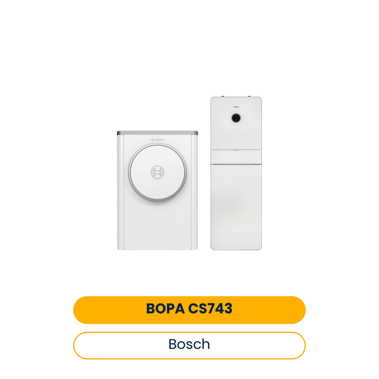 BOSCH Luftwärmepumpen-Paket BOPA CS743 CS7400iAW5OR-S, AWM9, NR1405, CR11H,INPA (Art.-Nr. 7739623745)