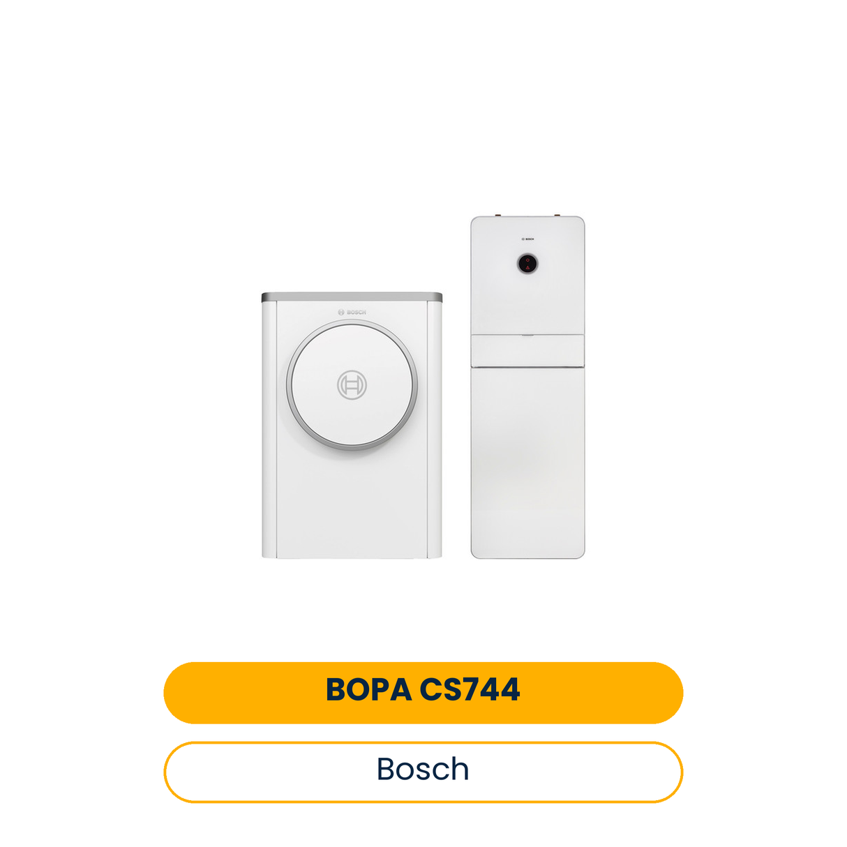 BOSCH Luftwärmepumpen-Paket BOPA CS744 CS7400iAW7OR-S, AWM9, NR1405, CR11H,INPA (Art.-Nr. 7739623746)