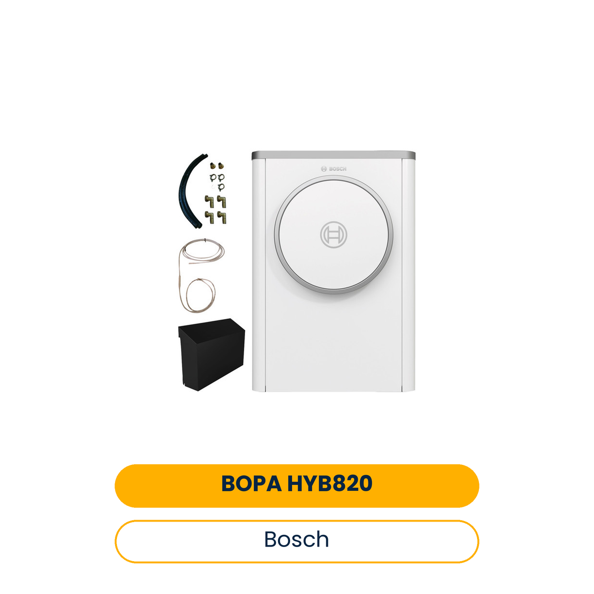 BOSCH Wärmepumpen-Hybr.Paket BOPA HYB820 CS7400i AW 7 O H, INPA, Haube, Nr.1405 (Art.-Nr. 7739623750)