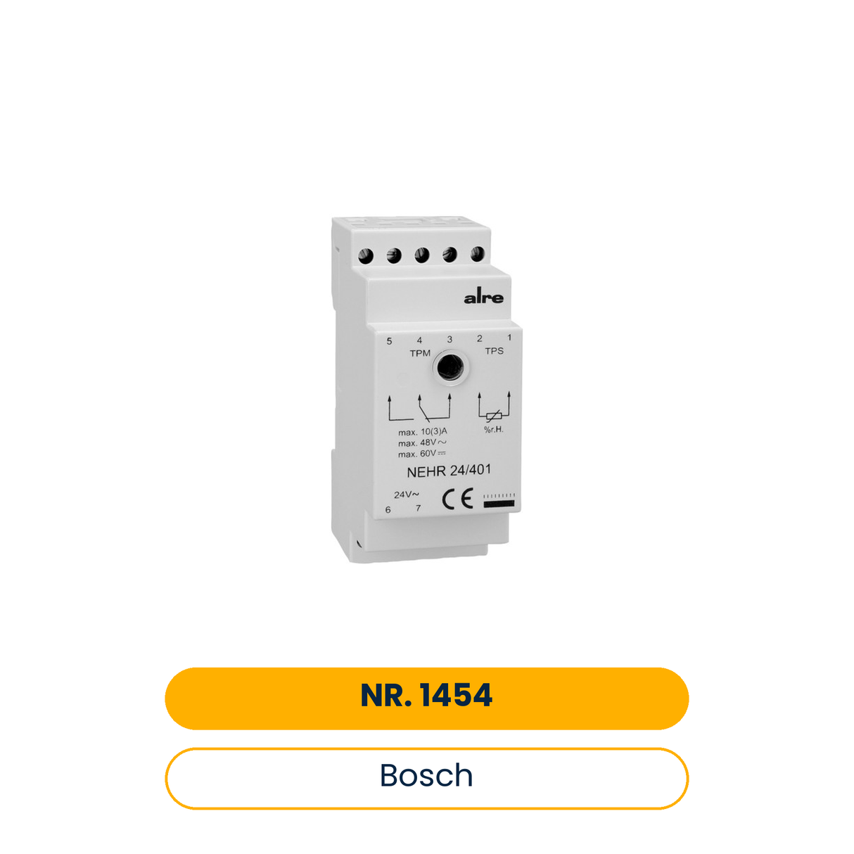 BOSCH Accessoires pour station de réfrigération naturelle n° 1454, détecteur électronique de point de rosée (Art.-Nr. 7747204697)
