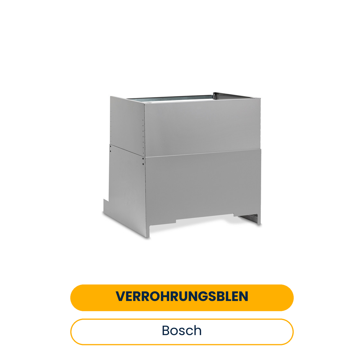 BOSCH Accessoires pour pompes à chaleur géothermiques, cache-tuyauterie argenté 2,08-2,4m (Réf. 8733715012)