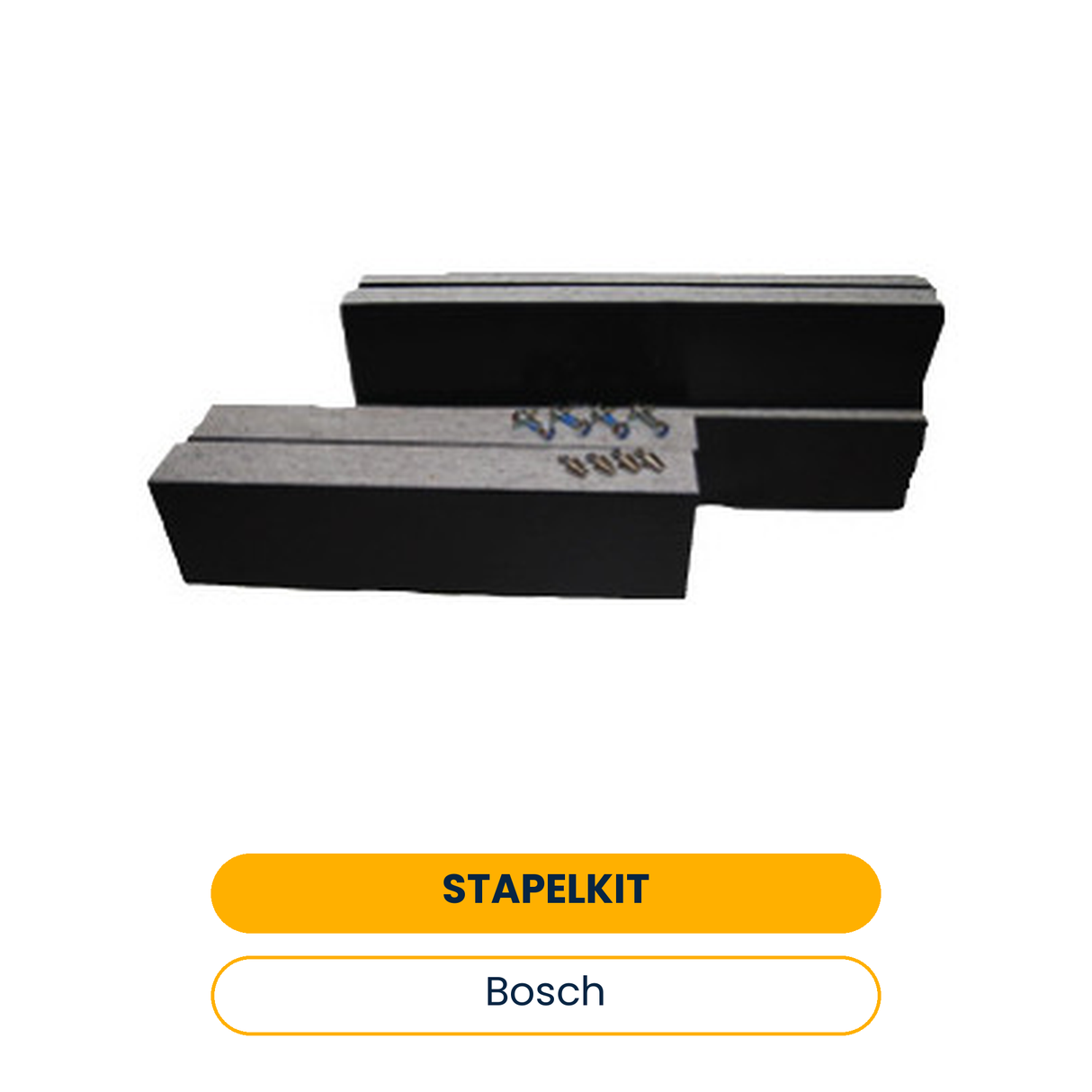 BOSCH Accessoires pour pompes à chaleur géothermiques Kit d'empilage pour T 540...800-2 (Art.-Nr. 8738206835)