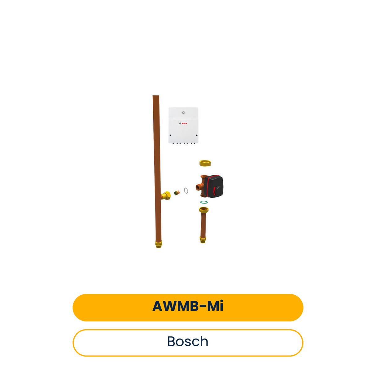 BOSCH Accessoire pour pompe à chaleur air-eau AWMB-Mi Kit de raccordement pour 1 circuit de chauffage mixte (réf. 8738210338)